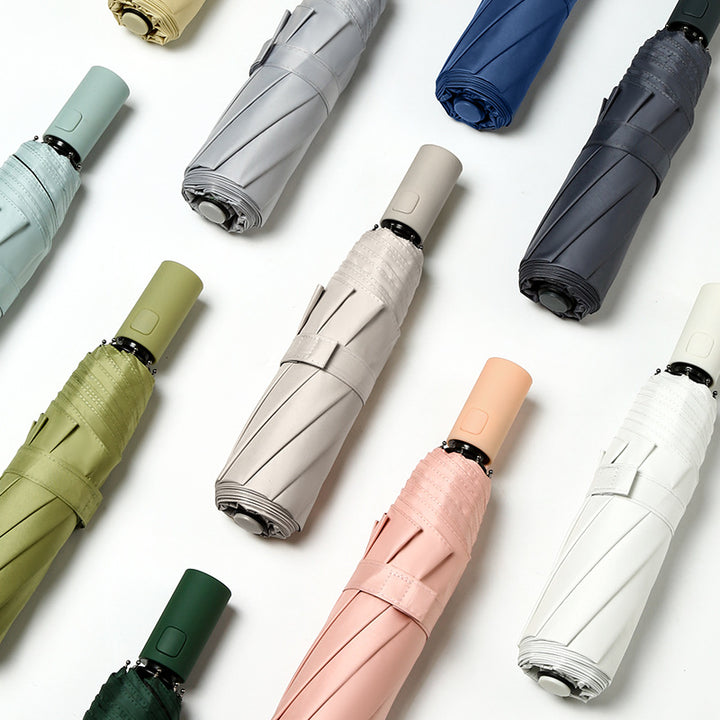 Women's Automatic Folding Umbrella with Ultra-Lightweight Design Bowlift