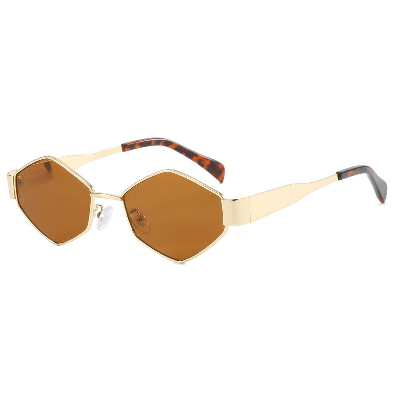 Fashionable Hexagon Sunglasses Bowlift