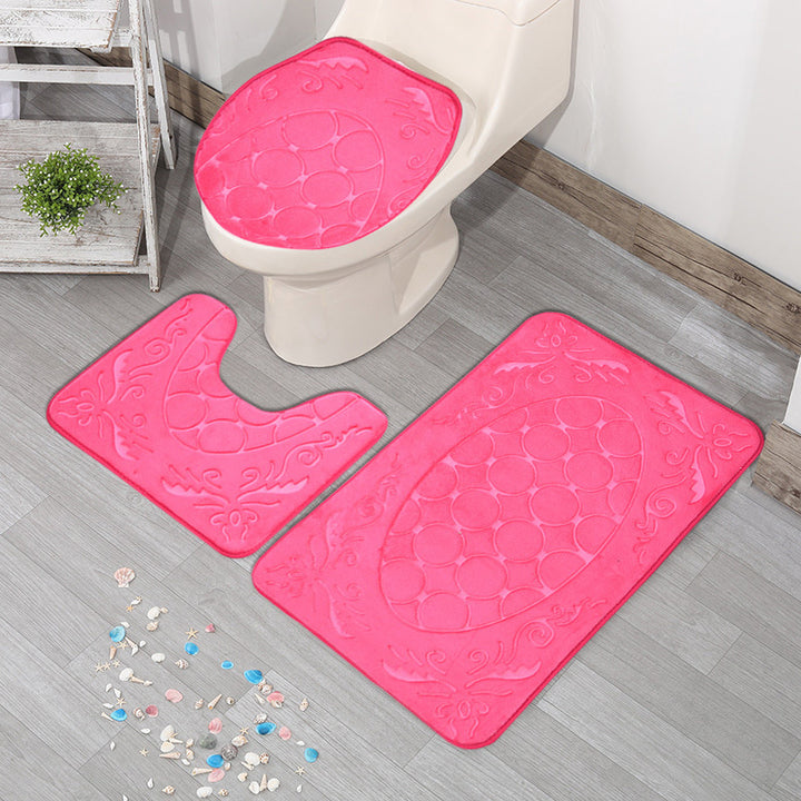Bathroom Mat Set Bowlift