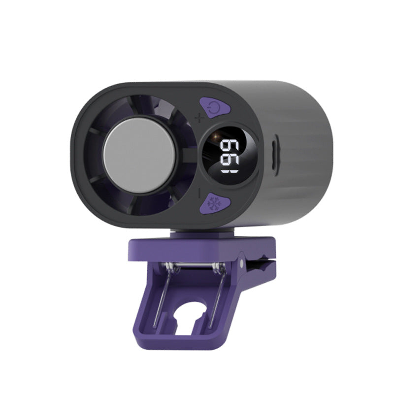 Women's Portable Mini Fan with Clip Bowlift