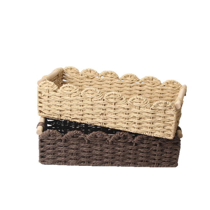 Woven Decorative Storage Tray