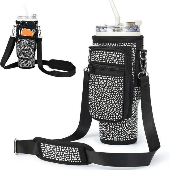 Women practical drinking container hip bag Bowlift