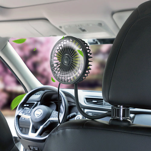 Portable Flexible Car Air Circulator Fan Bowlift