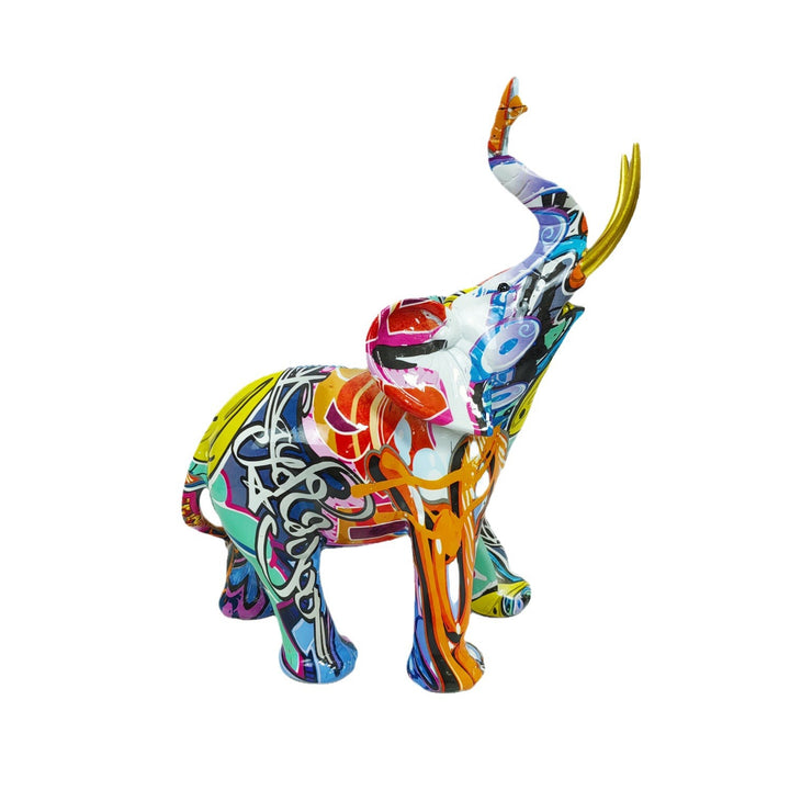 Artistically designed elephant figure Bowlift