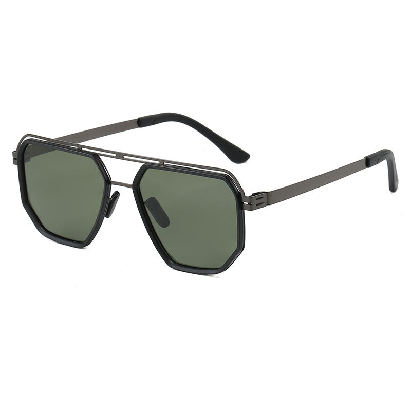 Ladies stylish octagonal sunglasses with stylish frame Bowlift
