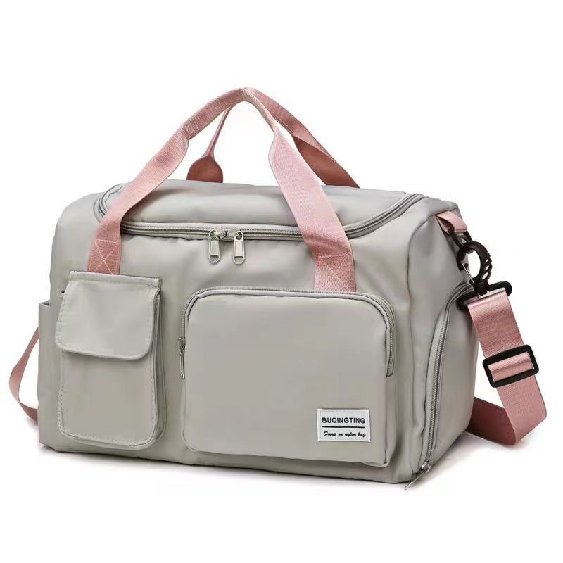 Sporty Travel Bag With Multiple Compartments Bowlift