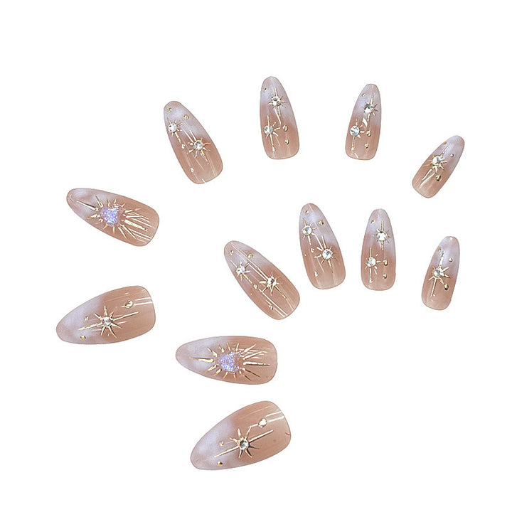 Decorative Press-On Nail Art Set Bowlift