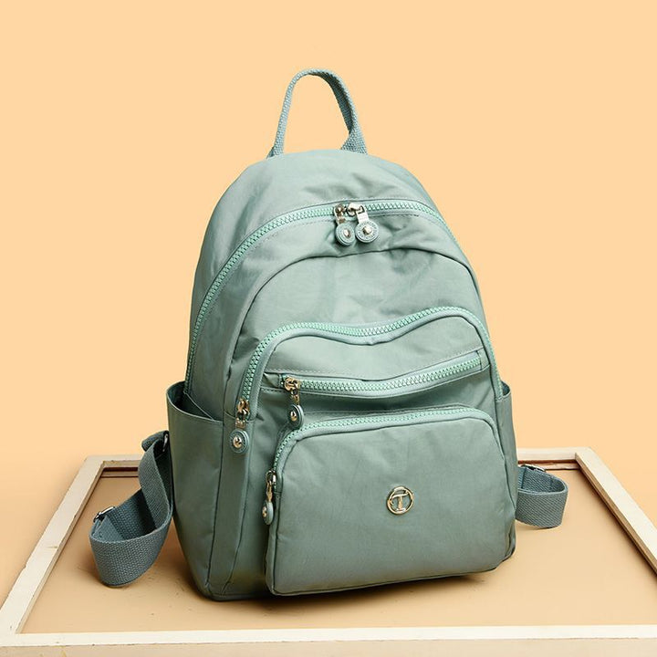 Multi-Compartment Casual Backpack Bowlift