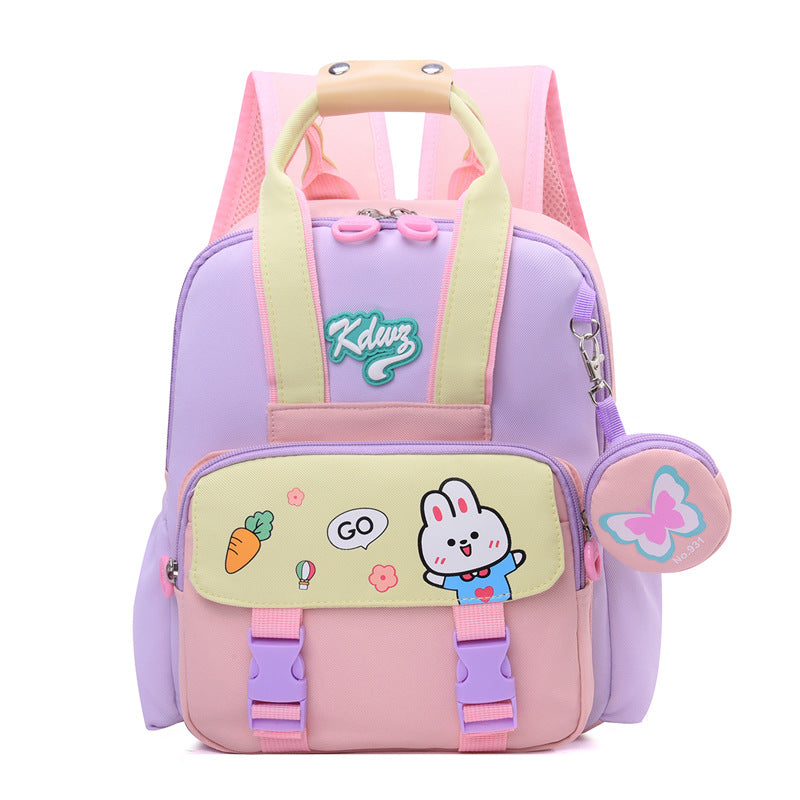 Children's Cute Cartoon Character School Backpack Bowlift