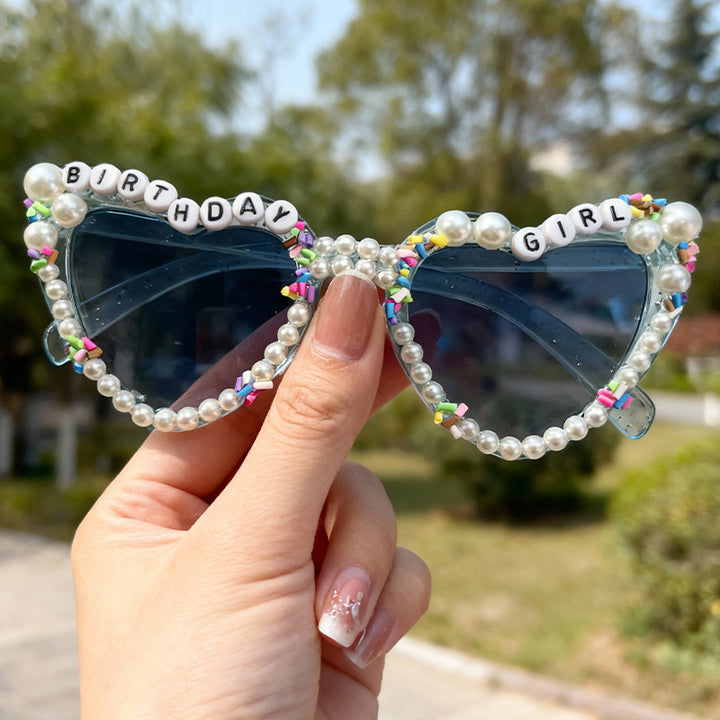 Playful Themed Cat-Eye Sunglasses Bowlift