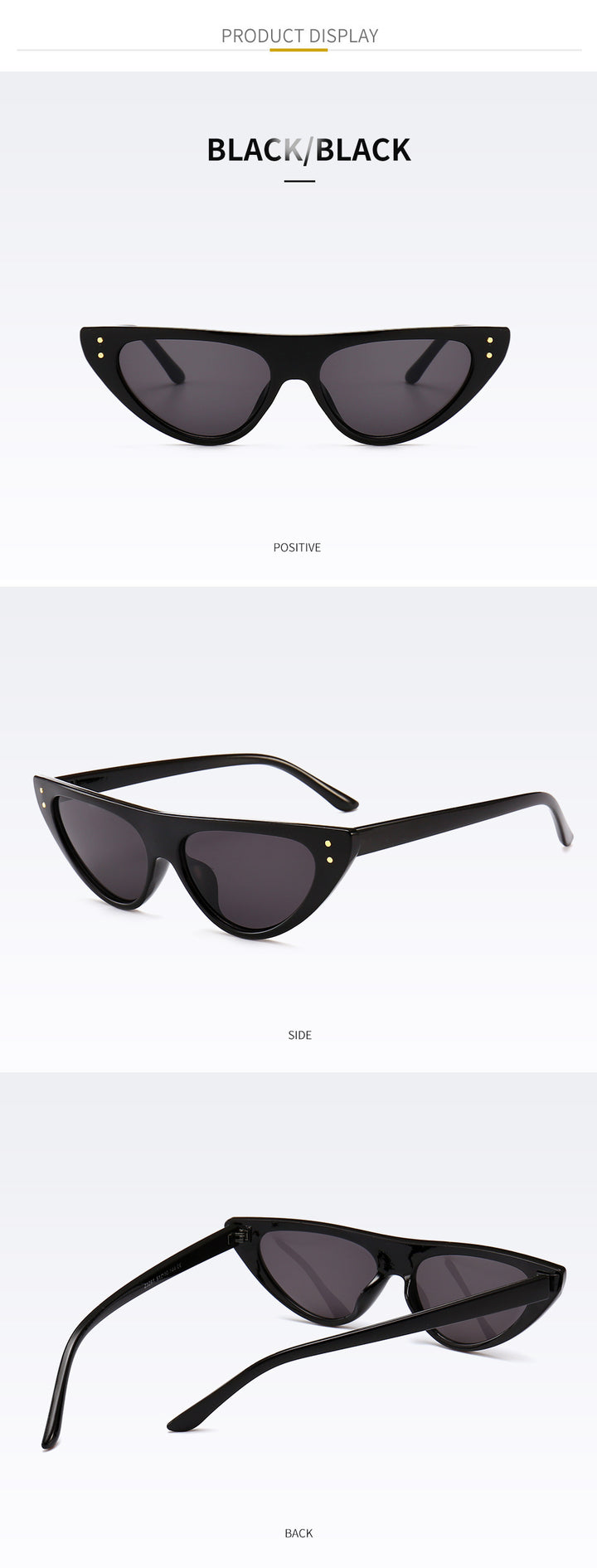 Chic Cat-Eye Sunglasses with Elevated Design Bowlift