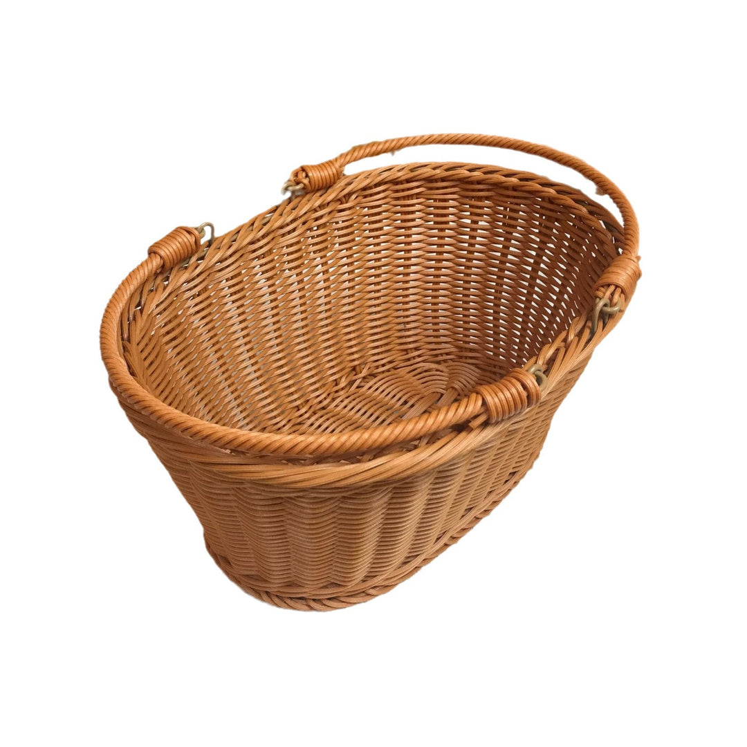 Handcrafted Rectangular Woven Storage Basket Bowlift
