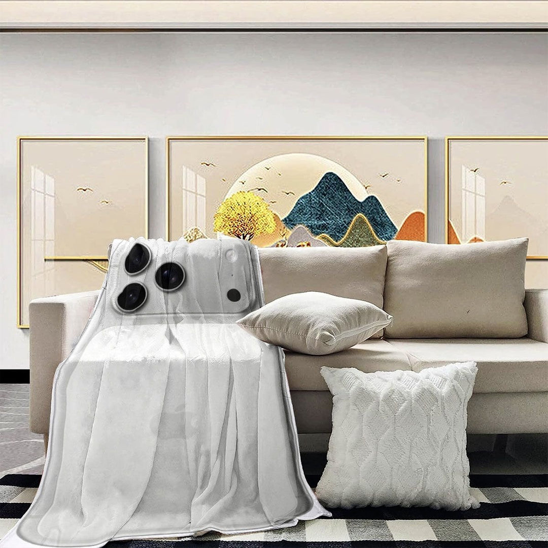 Fun Photo Print Throw Blanket