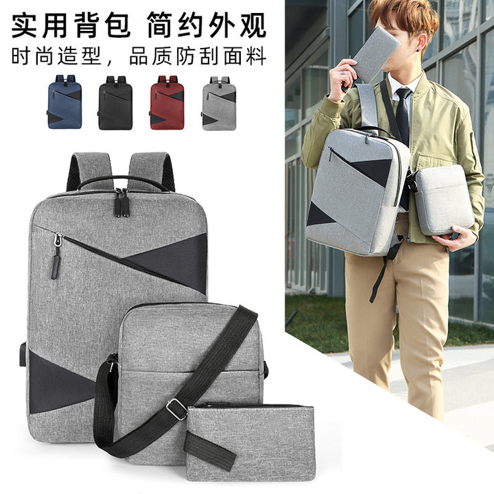 Versatile Multi-Compartment Backpack Set Bowlift
