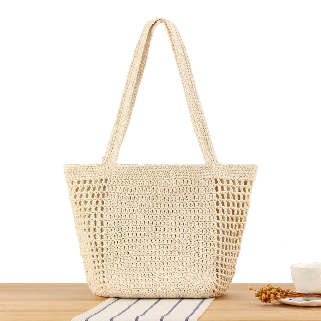 Hand-knotted tote bag with airy structure Bowlift