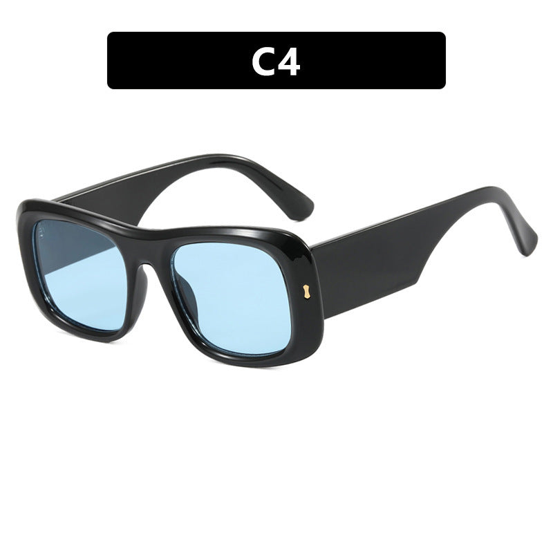 Women's oversized square sunglasses with a wide frame and polarized lenses Bowlift