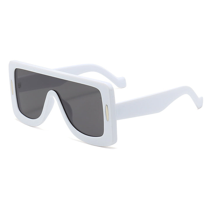 Women's Oversized Sunglasses in Modern Bauhaus Style Bowlift