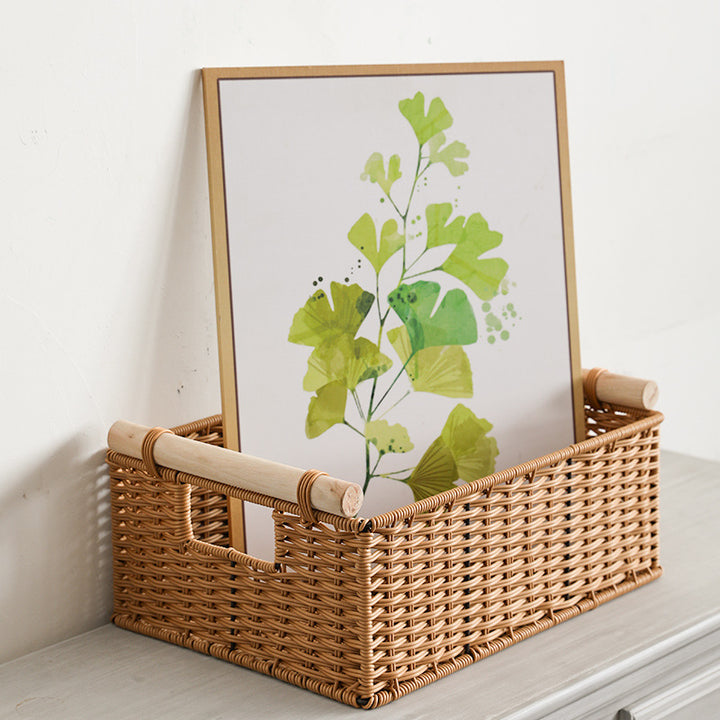 Handcrafted Utility Storage Basket Bowlift