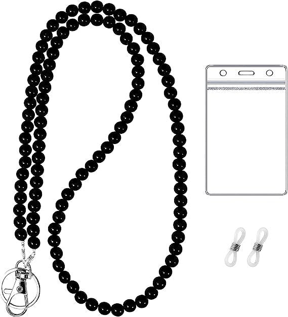 Beaded Lanyard with ID Holder Bowlift
