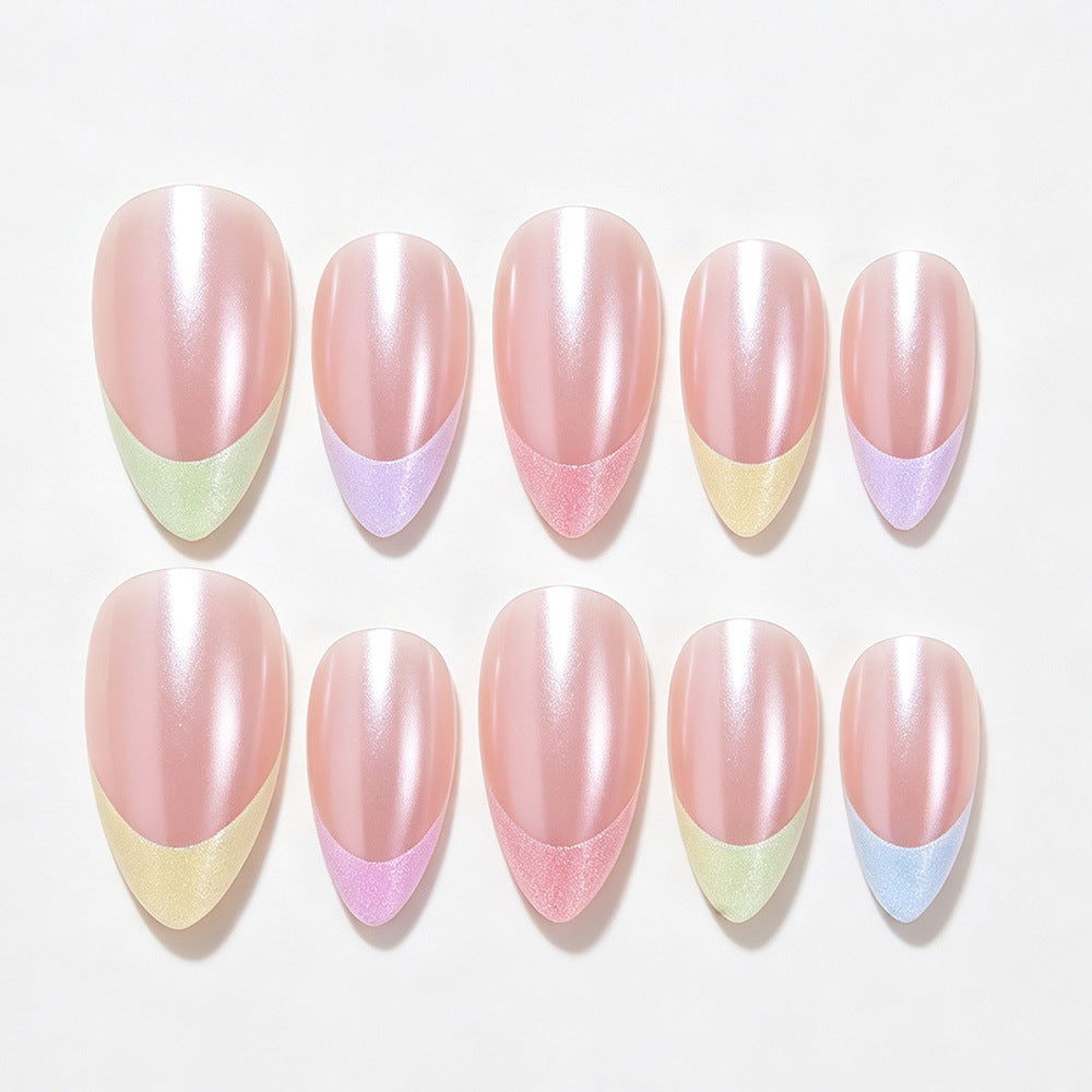 Gradient Effect Press-On Nail Tips Bowlift