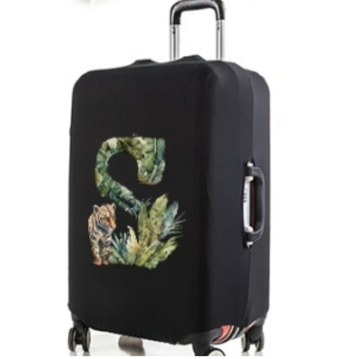 Unisex hard shell suitcase with unique tiger design Bowlift
