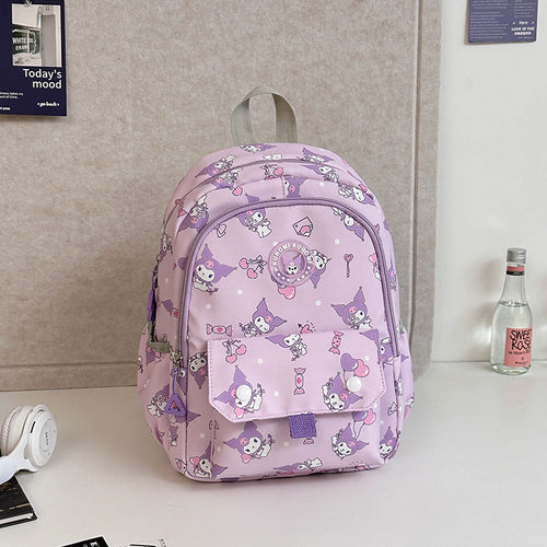 Cute Character-Themed School Backpack
