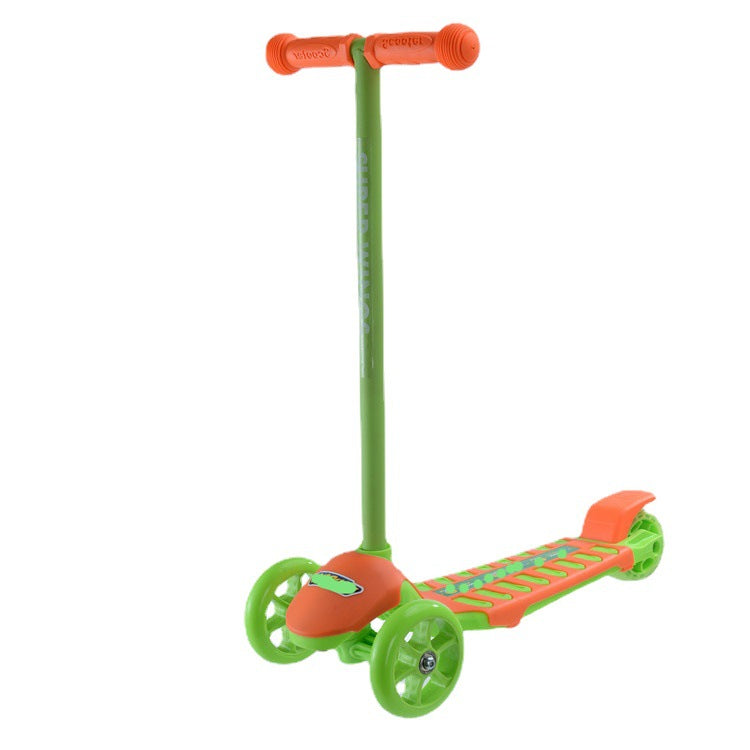 Compact 3-Wheel Lean-to-Steer Kick Scooter Bowlift