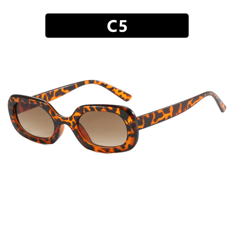 Women's oversized sunglasses with unusual pattern Bowlift