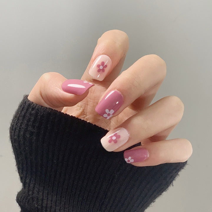 Artful Nail Art with Floral Elements Bowlift