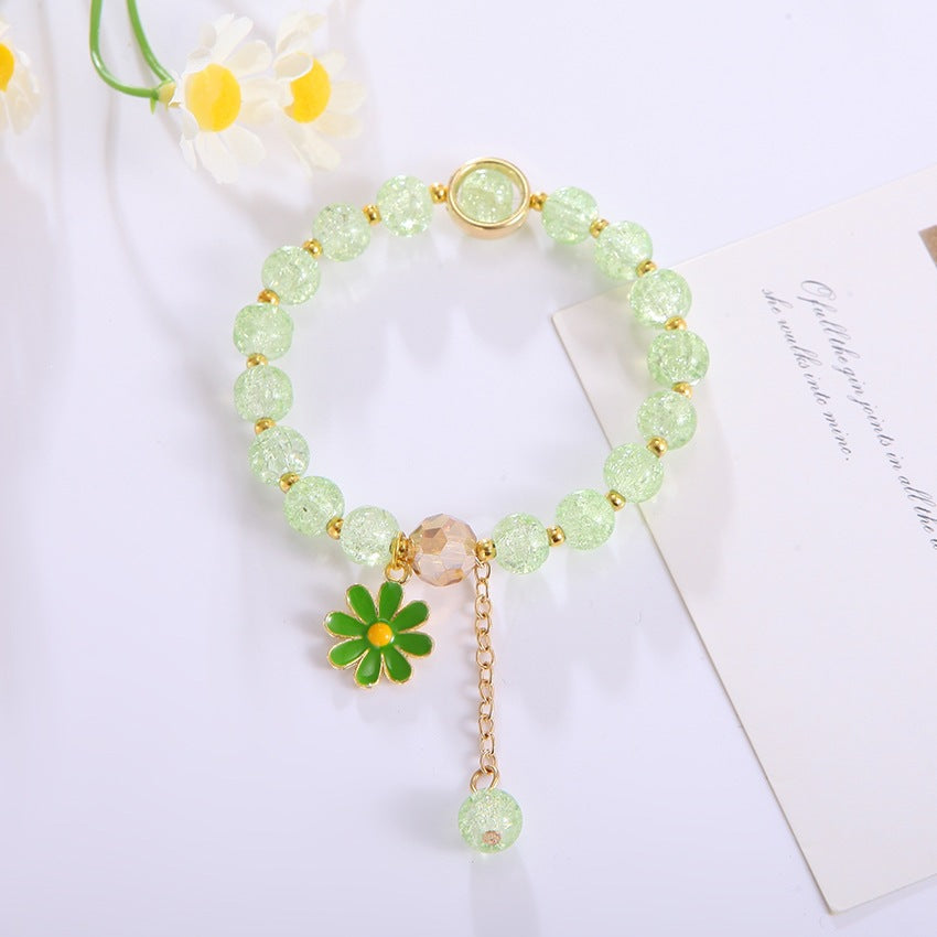 Elegant bracelet with flower pendant Bowlift