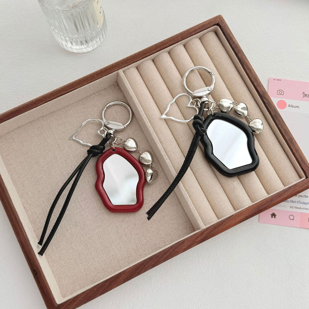 Stylish Mirror Keychain Bowlift