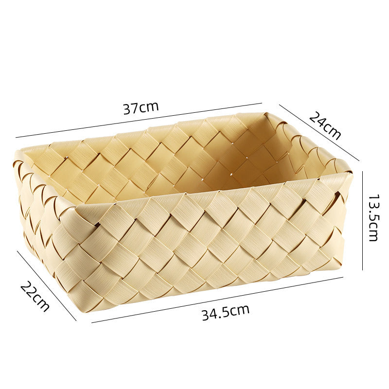 Handwoven Storage Tray Bowlift