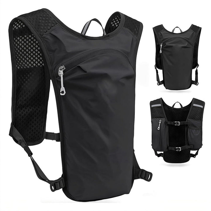 Sporty Hydration Backpack with Breathable Mesh Inserts Bowlift