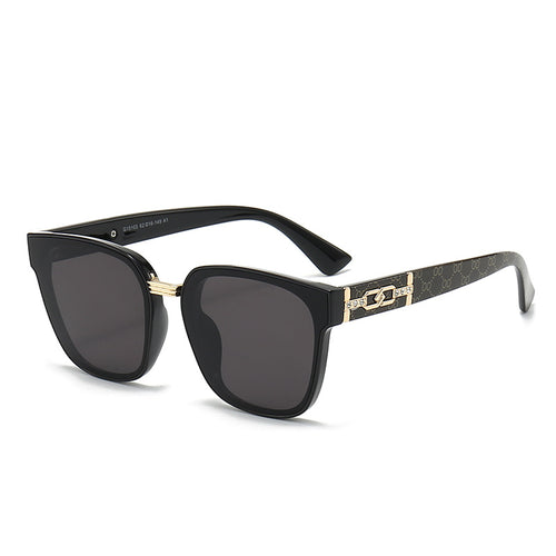 Women's Designer Sunglasses with Luxurious Frame and Trendy Jewelry Detail Bowlift
