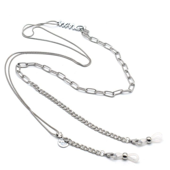 Adjustable Gold-Plated Eyewear Chain Bowlift