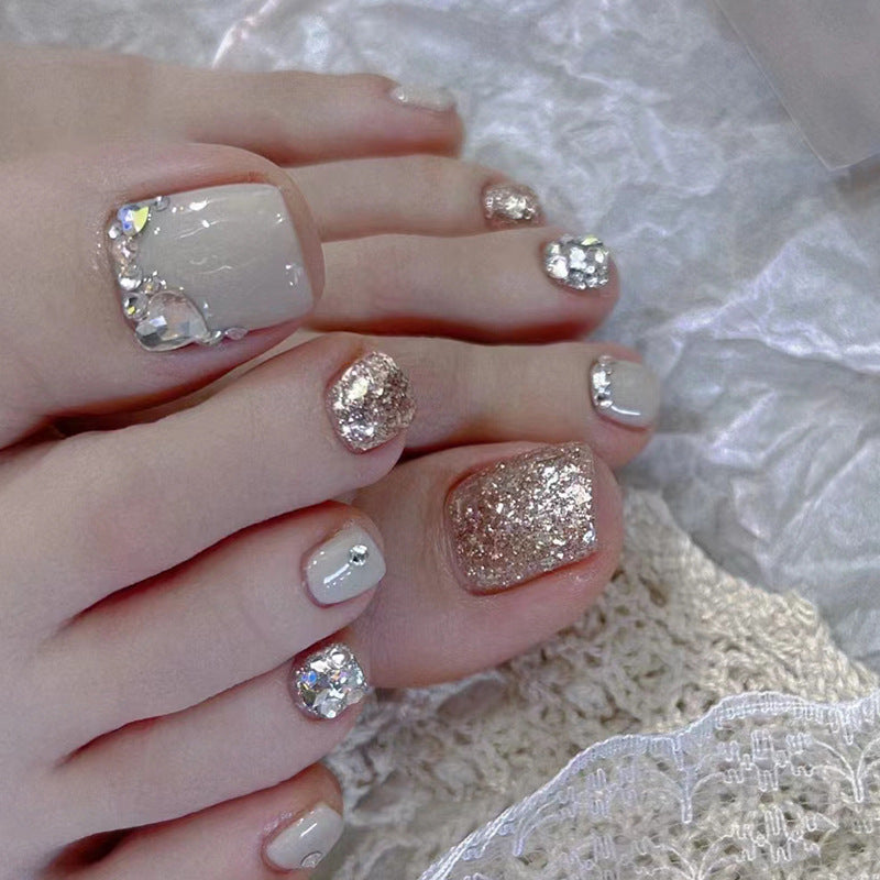 Glamorous Glitter Pedicure Kit Bowlift