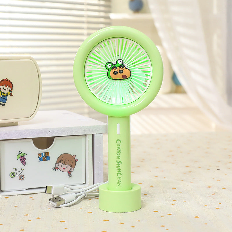 Women Hand Fan in cheerful animal design Bowlift