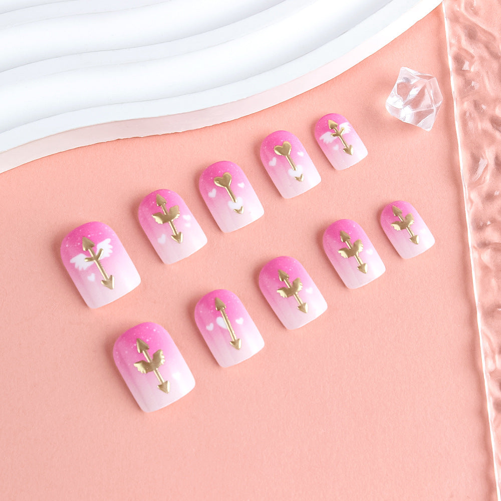 Designer Press-On Nail Art Bowlift