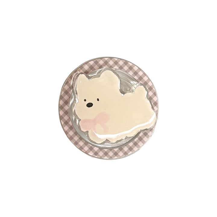 Cute Dog Brooch Bowlift