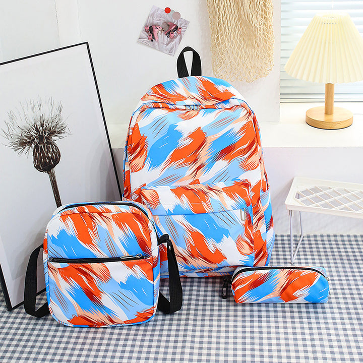 Stylish backpack with matching crossbody bag and pencil case Bowlift