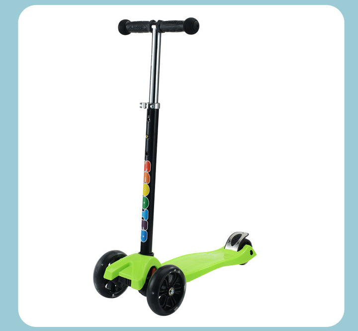 Lean-to-Steer Glider Scooter Bowlift