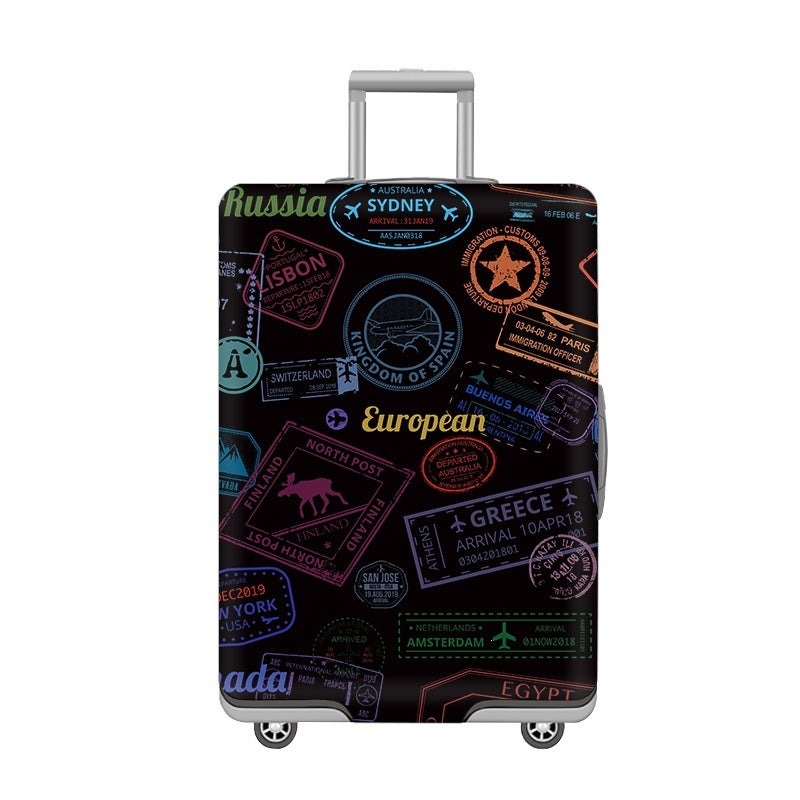 Cartoon Cat Design Hard Shell Luggage Bowlift