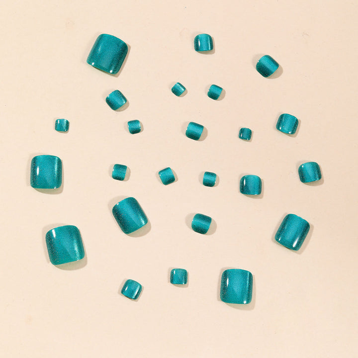 Sparkling Gel Toe Nail Art Bowlift