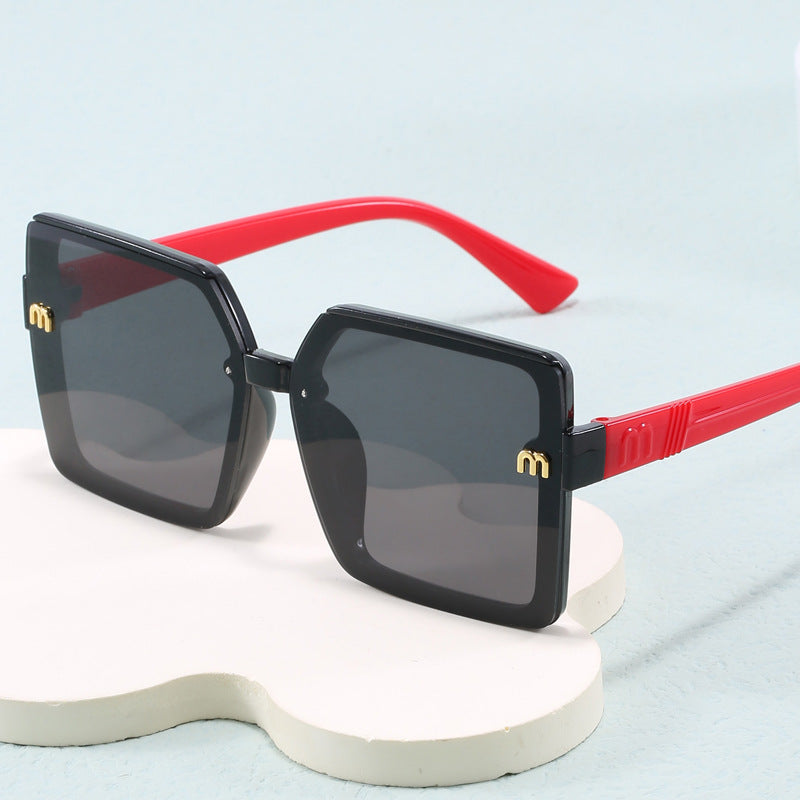 Women's stylish square sunglasses with mirrored gradient Bowlift