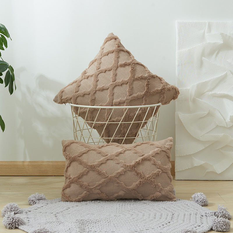 Textured Cozy Decorative Throw Pillow