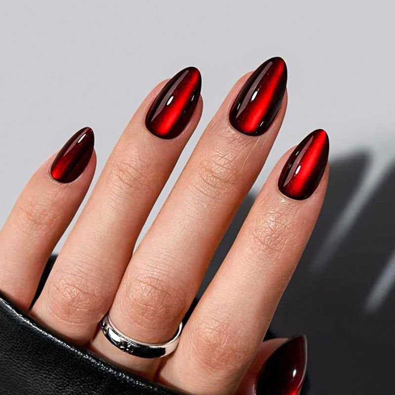 Stylish Almond-Shaped Press-On Nails Bowlift