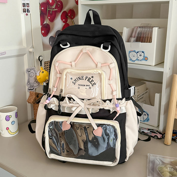 Stylish Multi-Pocket Casual Backpack