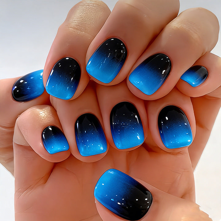 Ombre Stiletto Press-On Nail Art Bowlift