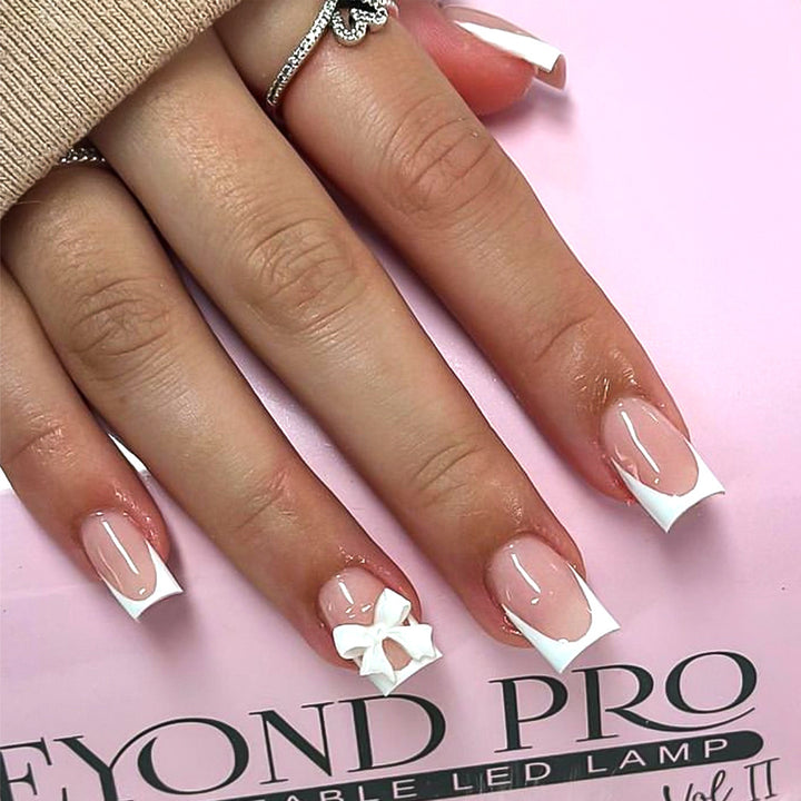 Elegant Press-On Nail Tips Set Bowlift