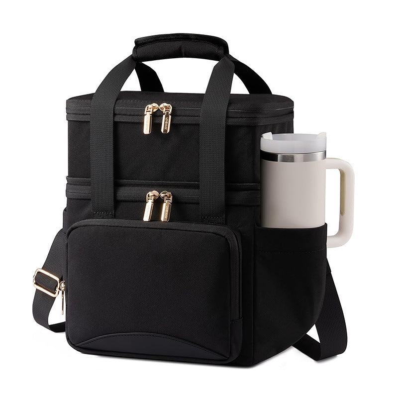 Insulated Lunch Bag with Multiple Compartments Bowlift